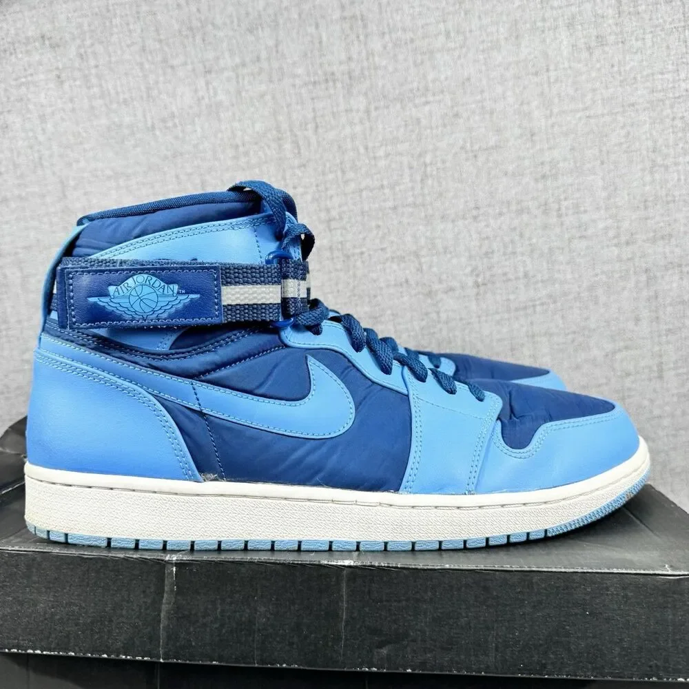 Air Jordan 1 Retro High Strap French Blue Sneakers Shoes Men's 13